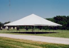 40' X 40' Tent without windows