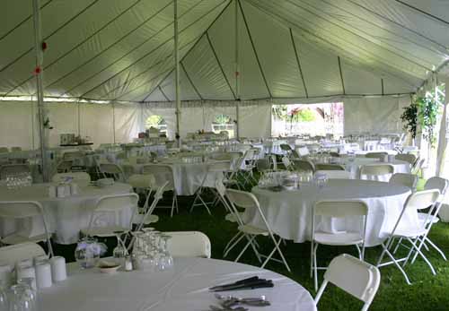 Inside View of Tent